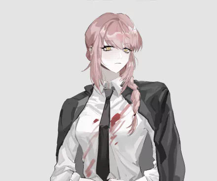 Makima (Chainsaw Man) Anime Chainsaw Man HD Desktop Wallpaper | Background Image