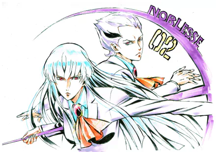 Seira J. Roiard Regis K. Landegre Anime Noblesse HD Desktop Wallpaper | Background Image