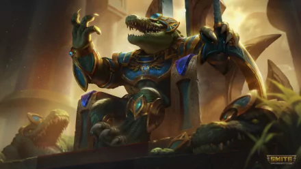 Sobek (Smite) video game Smite HD Desktop Wallpaper | Background Image