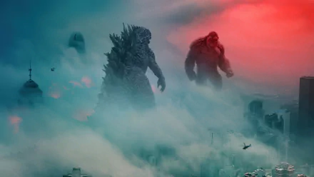 Godzilla (Monsterverse) King Kong Godzilla movie Godzilla vs Kong HD Desktop Wallpaper | Background Image