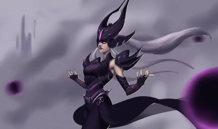 Syndra (League Of Legends) video game League Of Legends HD Desktop Wallpaper | Background Image