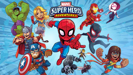 TV Show Marvel Super Hero Adventures HD Desktop Wallpaper | Background Image