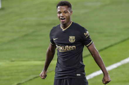 Spanish soccer Ansu Fati Sports HD Desktop Wallpaper | Background Image