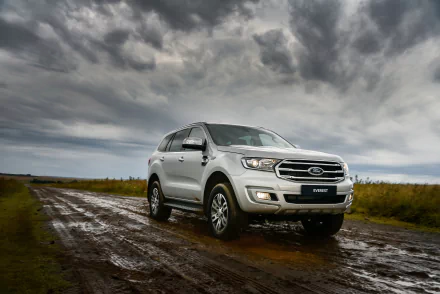 silver car SUV car Ford vehicle Ford Everest HD Desktop Wallpaper | Background Image