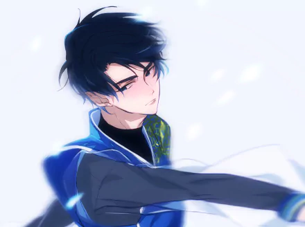 Seung-gil Lee Anime Yuri!!! on ICE HD Desktop Wallpaper | Background Image