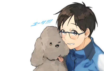 Yuuri Katsuki Anime Yuri!!! on ICE HD Desktop Wallpaper | Background Image