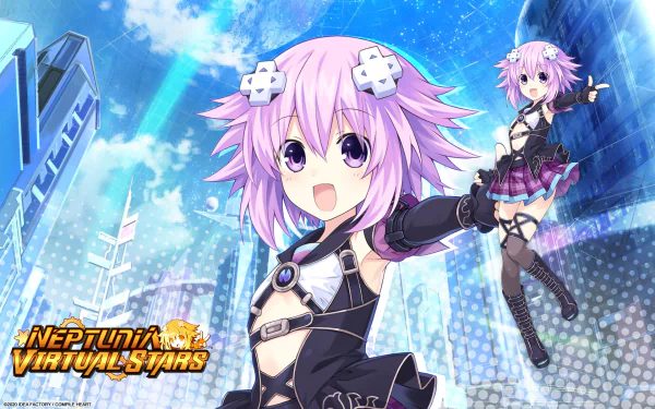 video game Neptunia Virtual Stars HD Desktop Wallpaper | Background Image