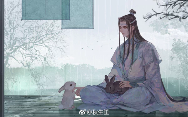 Lan Wangji Anime Mo Dao Zu Shi HD Desktop Wallpaper | Background Image