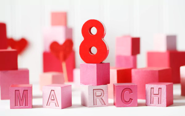 holiday Women's Day HD Desktop Wallpaper | Background Image