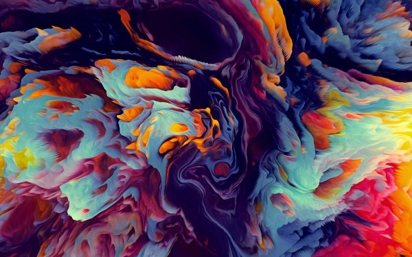 Abstract Fluid HD Wallpaper | Background Image