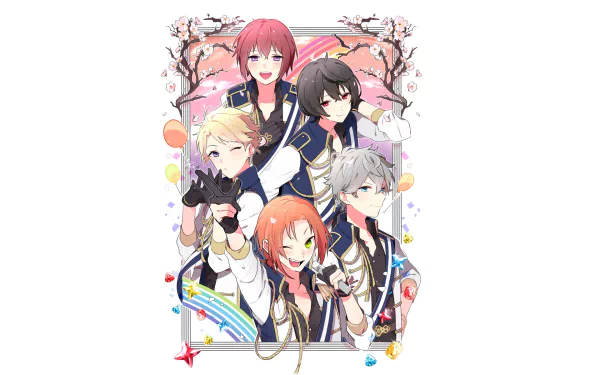 video game Ensemble Stars! HD Desktop Wallpaper | Background Image