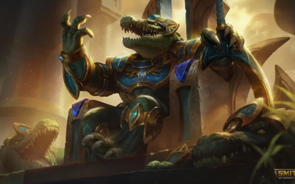 Sobek (Smite) video game Smite HD Desktop Wallpaper | Background Image