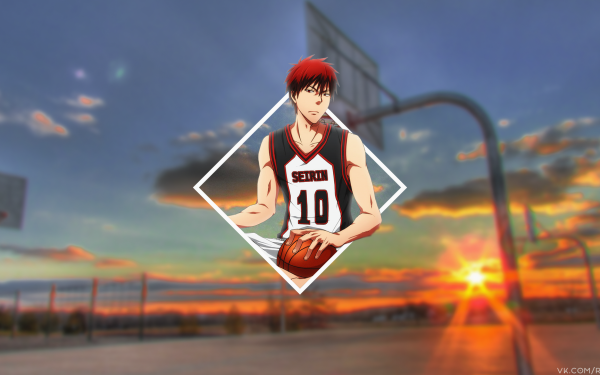 Anime Kuroko's Basketball Taiga Kagami HD Wallpaper | Background Image