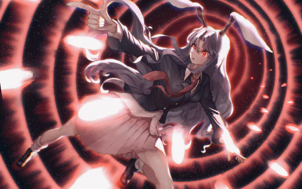 Reisen Udongein Inaba Anime Touhou HD Desktop Wallpaper | Background Image