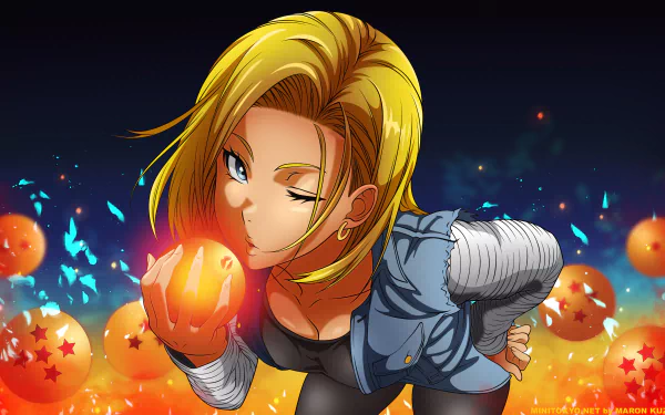 Android 18 (Dragon Ball) Anime Dragon Ball HD Desktop Wallpaper | Background Image