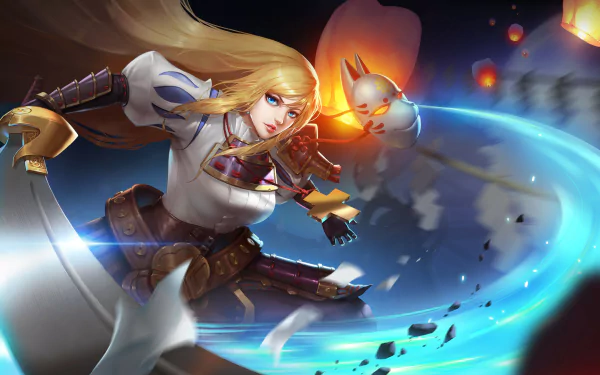 woman warrior video game Legend Of Ace HD Desktop Wallpaper | Background Image