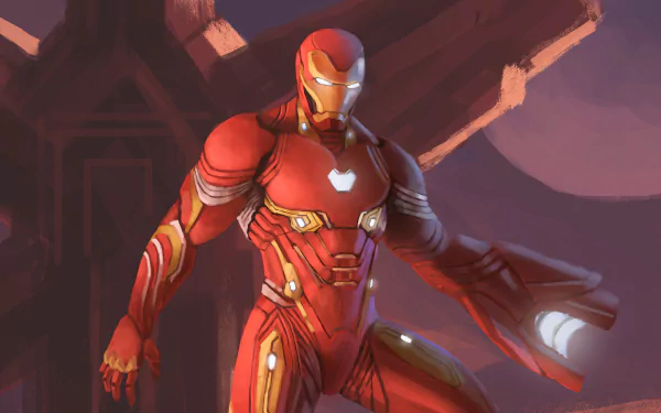 Tony Stark Comic Iron Man HD Desktop Wallpaper | Background Image