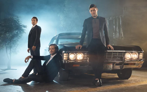 Castiel (Supernatural) Misha Collins Sam Winchester Jared Padalecki Dean Winchester Jensen Ackles Supernatural (TV Show) TV Show HD Desktop Wallpaper | Background Image