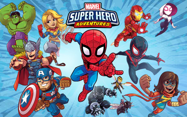TV Show Marvel Super Hero Adventures HD Desktop Wallpaper | Background Image