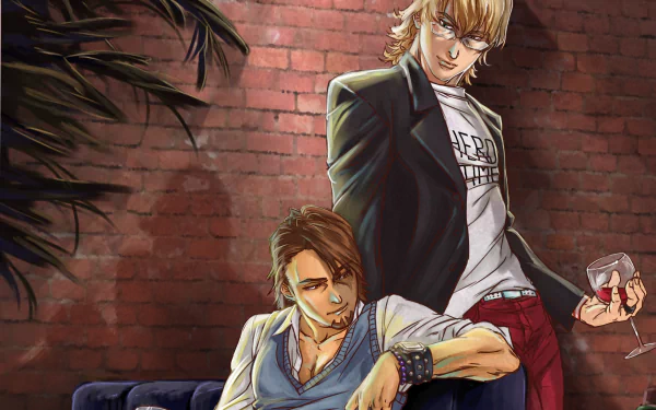 Barnaby Brooks Jr. Kotetsu T. Kaburagi Anime Tiger & Bunny HD Desktop Wallpaper | Background Image