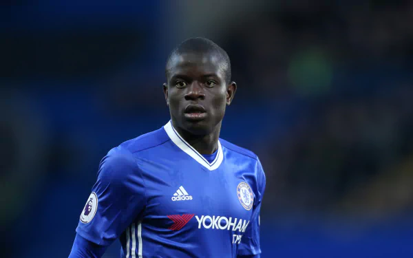 French soccer N'Golo Kanté Sports HD Desktop Wallpaper | Background Image