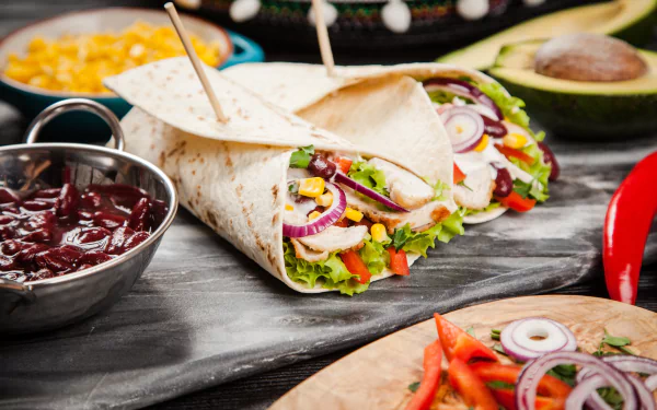 tortilla food meal HD Desktop Wallpaper | Background Image