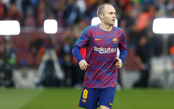 Spanish soccer Andrés Iniesta Sports HD Desktop Wallpaper | Background Image
