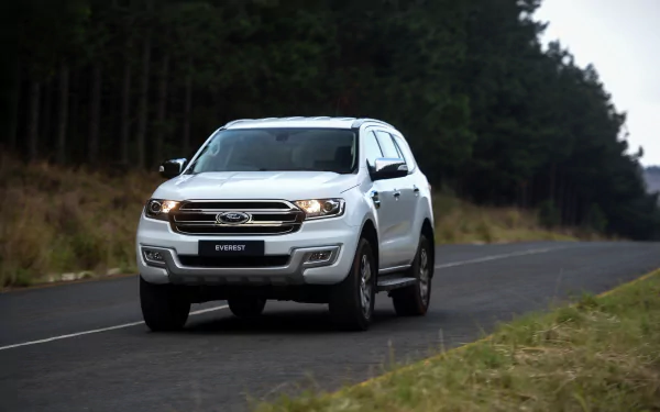 silver car SUV car Ford vehicle Ford Everest HD Desktop Wallpaper | Background Image