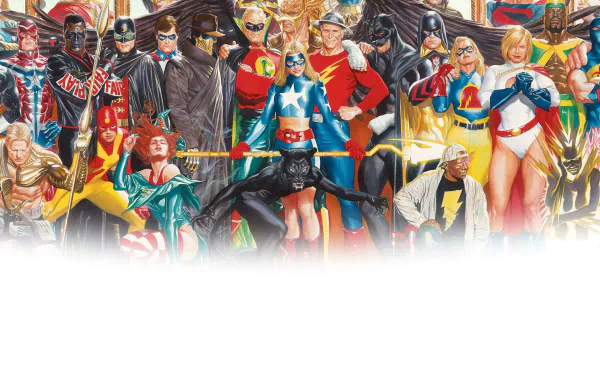 Comic Justice Society of America HD Desktop Wallpaper | Background Image