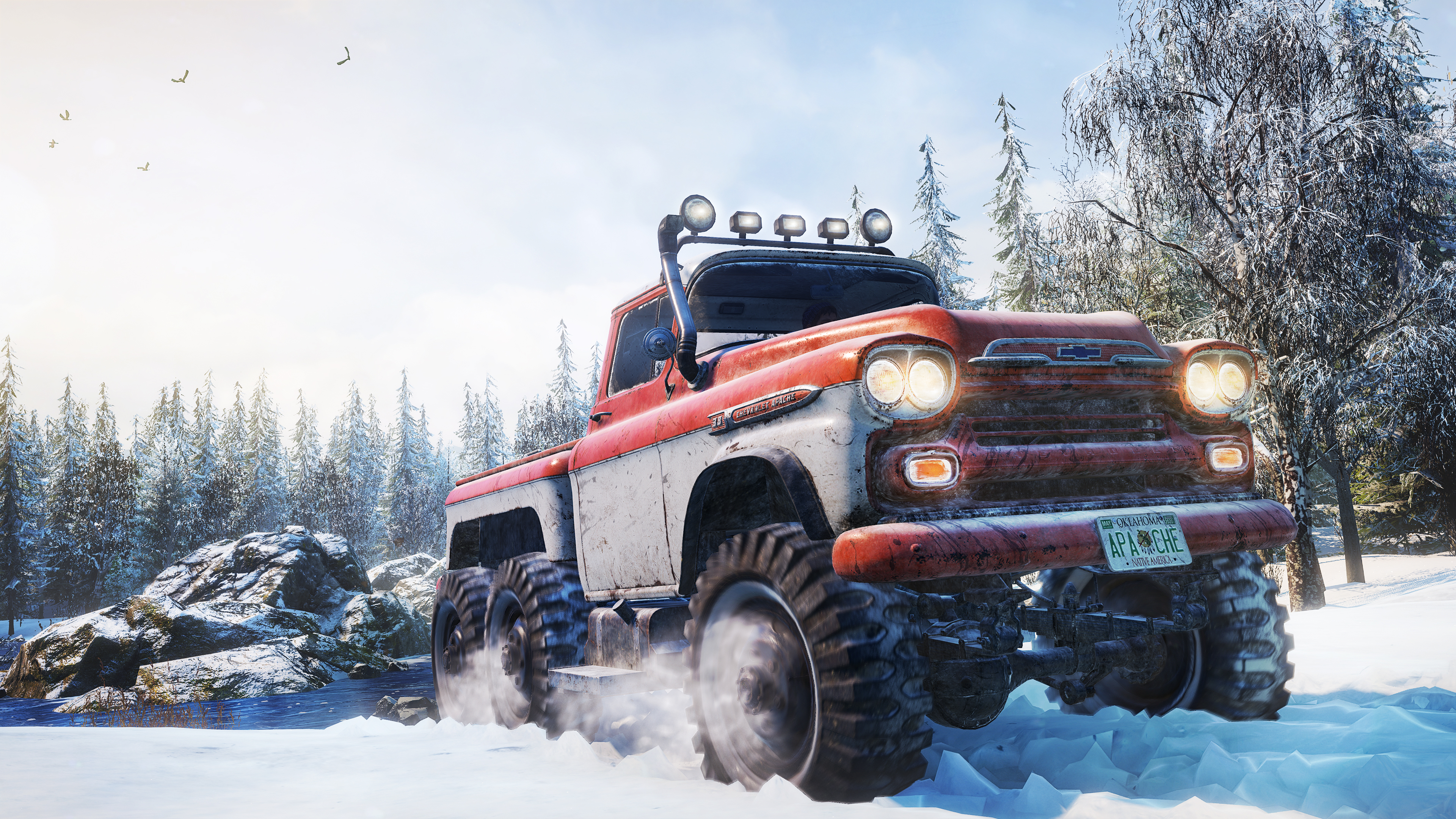 SnowRunner Is An Open World Video Game With Customizable Trucks HD  wallpaper