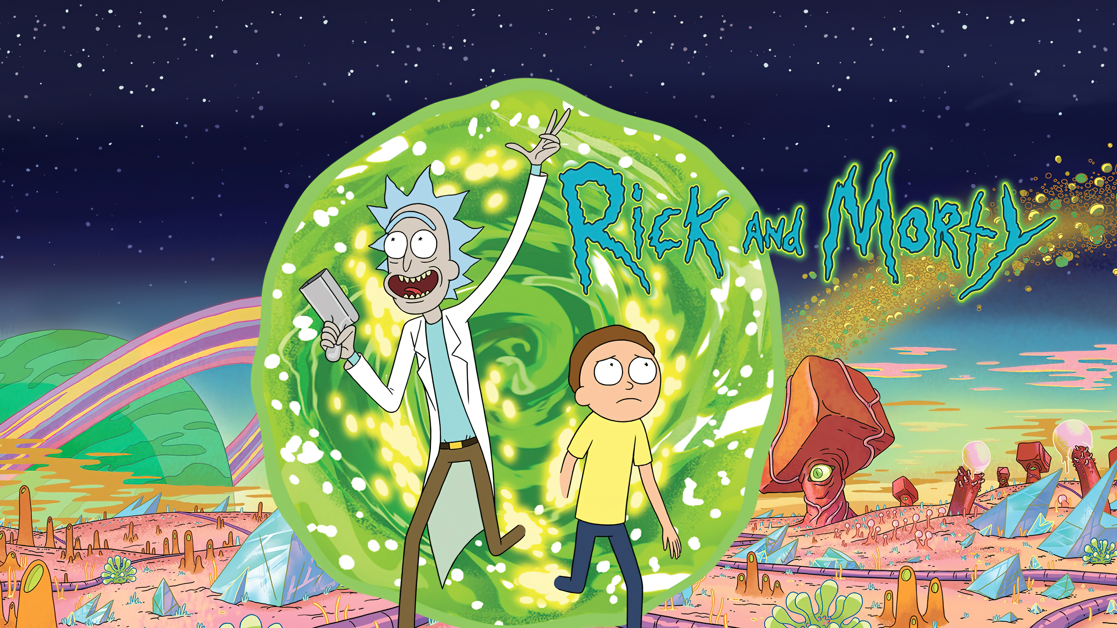 Download Morty Smith Rick Sanchez TV Show Rick And Morty 4k Ultra HD 