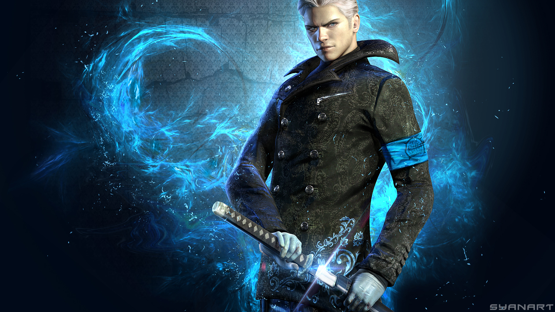 Vergil (Devil May Cry)/#928493, Fullsize Image (800x1066)