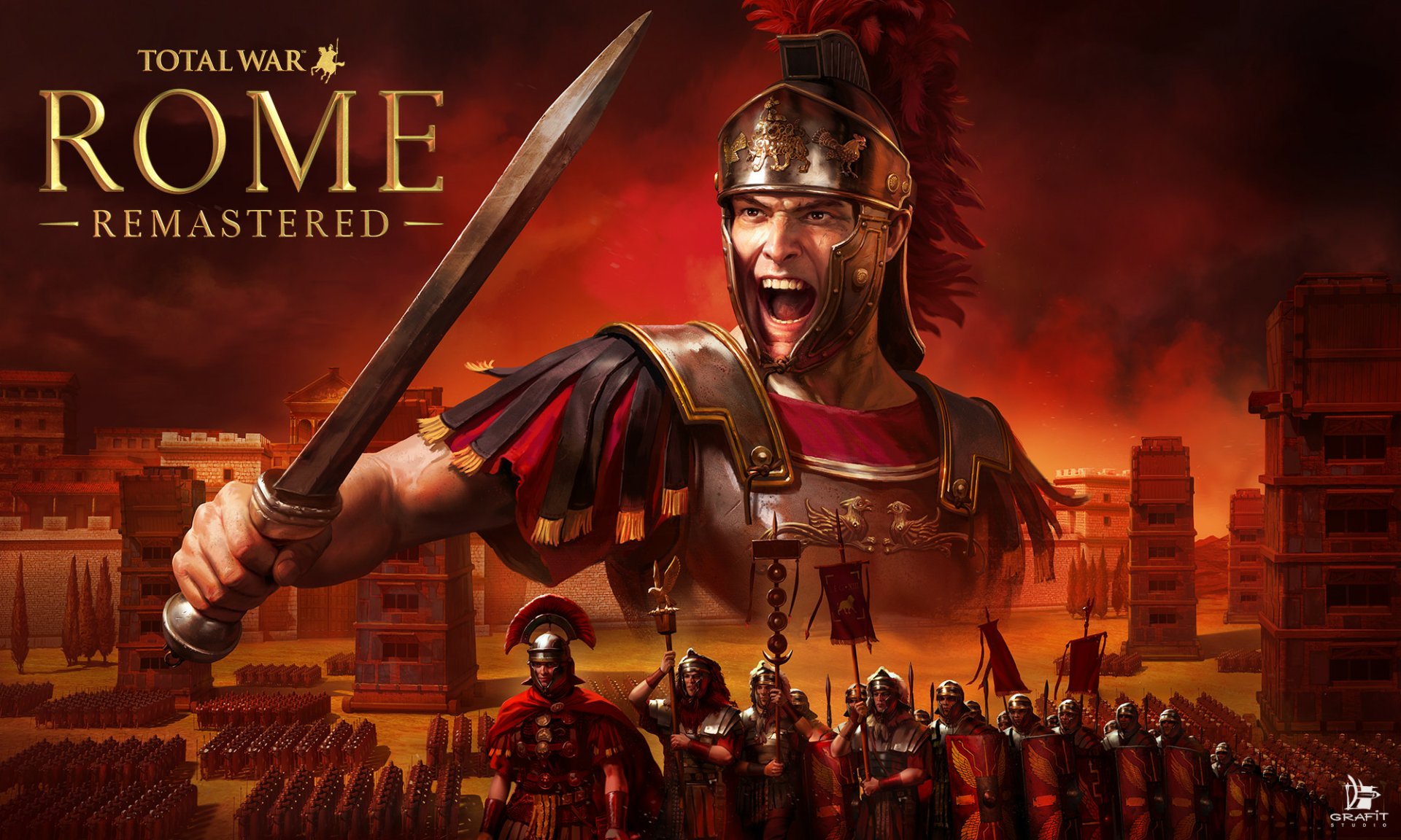 Download Video Game Total War: ROME REMASTERED HD Wallpaper by Grafit Studio