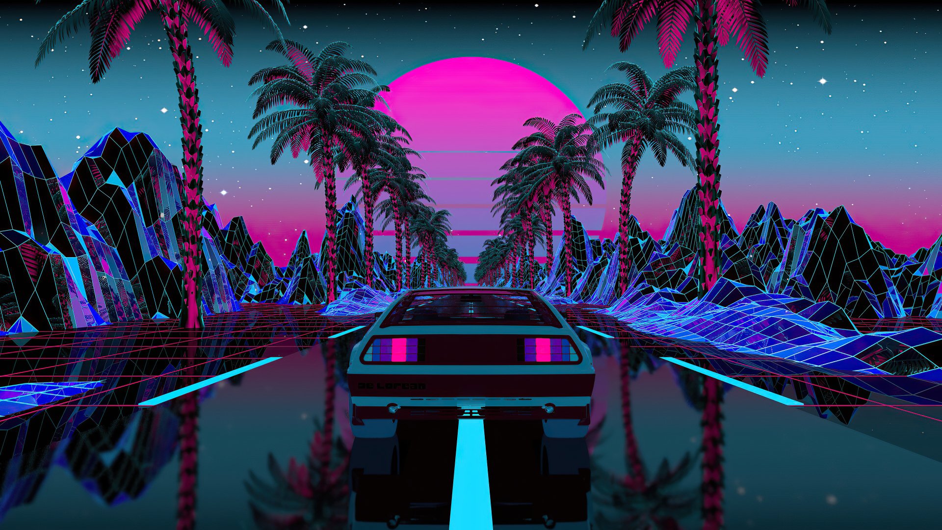 Download Artistic Retro Wave 4k Ultra HD Wallpaper