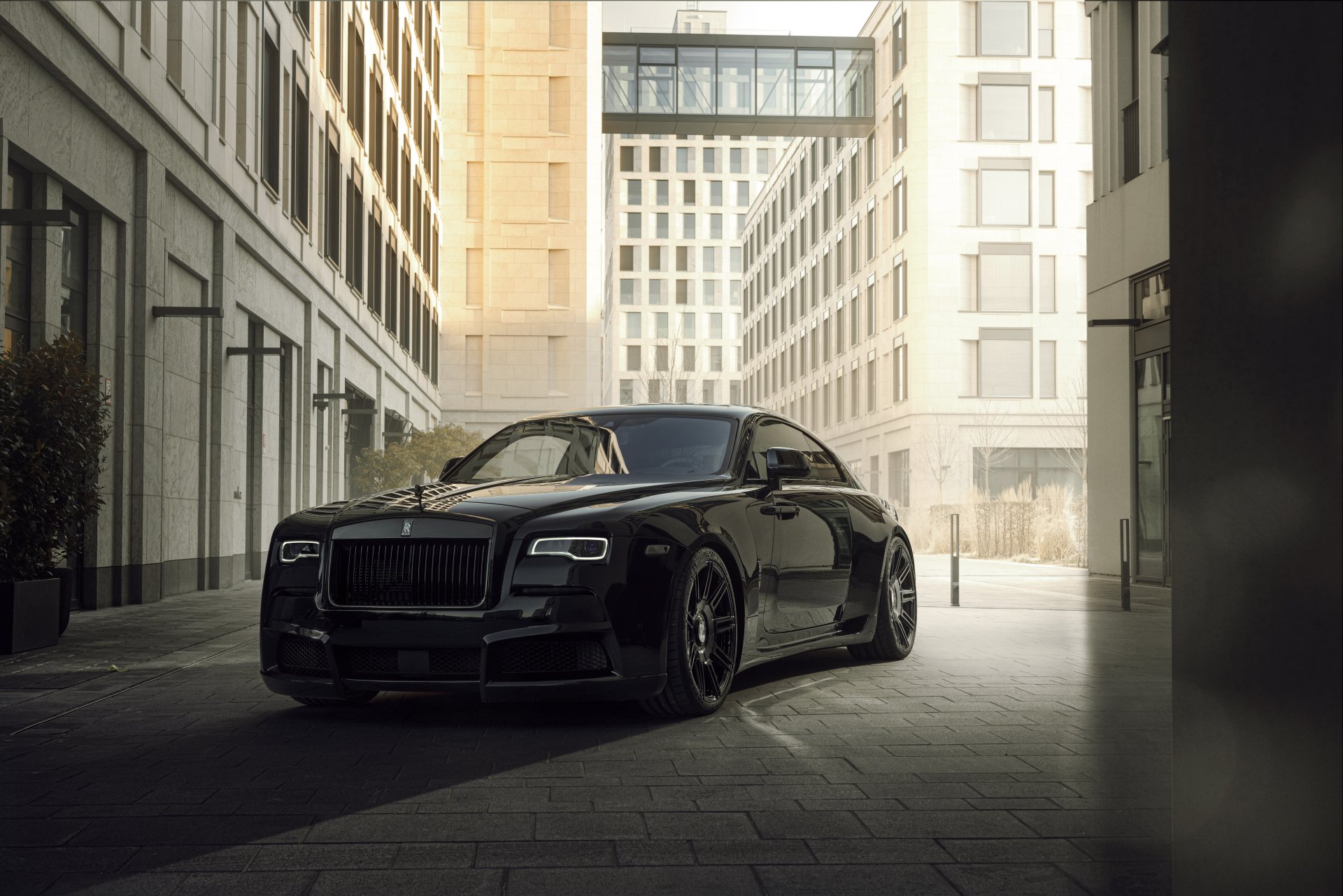 Download Black Car Car Rolls-Royce Vehicle Rolls-Royce Wraith 8k Ultra HD Wallpaper