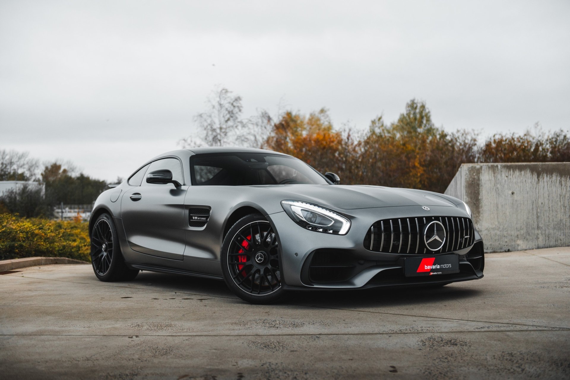 Download Silver Car Car Mercedes-Benz Vehicle Mercedes-AMG GT S HD Wallpaper