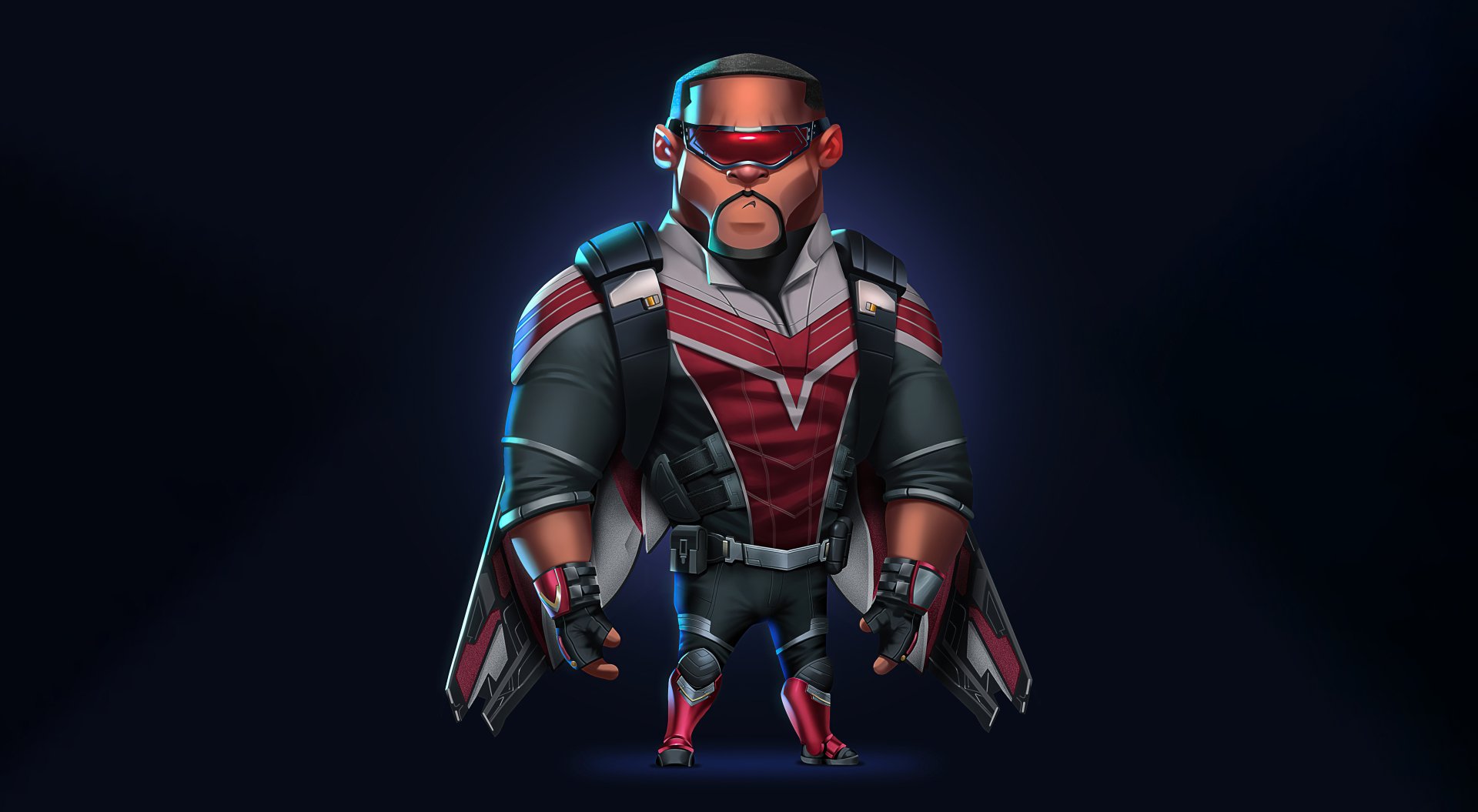 Download Falcon (Marvel Comics) Anthony Mackie TV Show The Falcon And The Winter Soldier 8k Ultra HD Wallpaper by Sketdraws