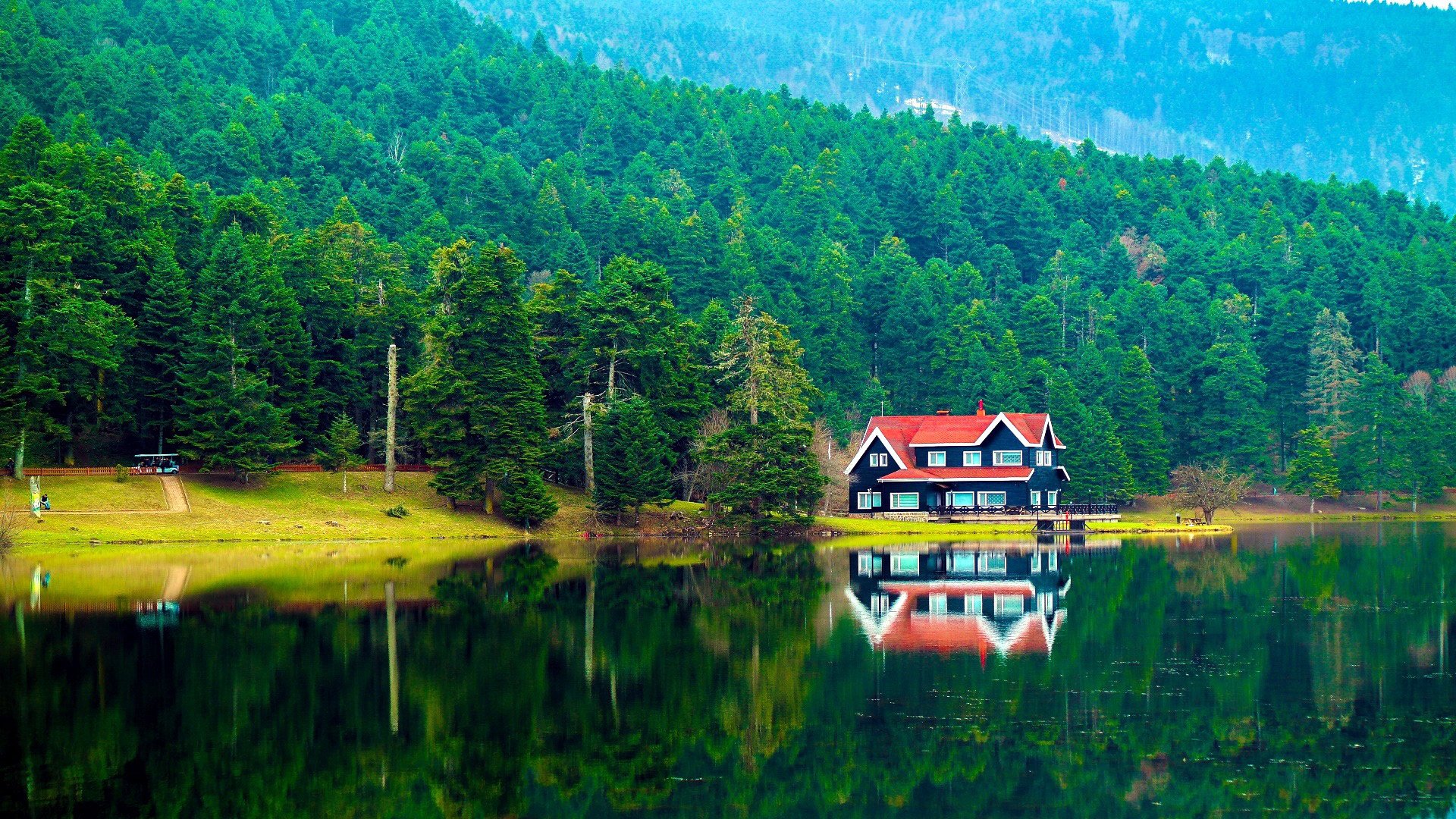 Man Made House Hd Wallpaper