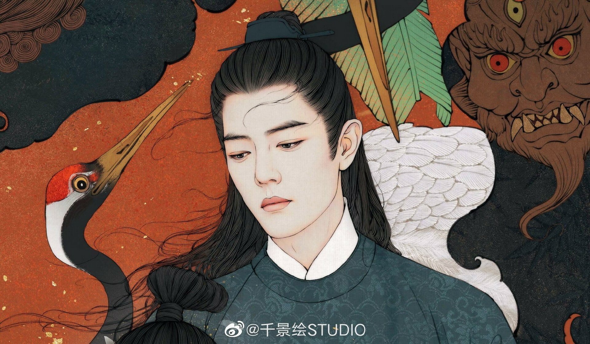 Download Celebrity Xiao Zhan HD Wallpaper