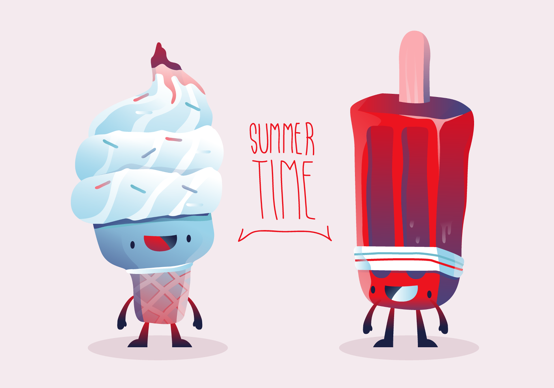 Download Popsicle Ice Cream Artistic Summer HD Wallpaper