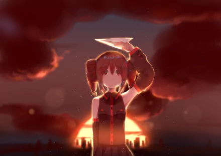 Kasane Teto Anime Utau HD Desktop Wallpaper | Background Image