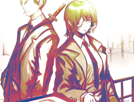 Aki Hayakawa Himeno (Chainsaw Man) Anime Chainsaw Man HD Desktop Wallpaper | Background Image