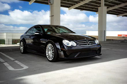 black car car Mercedes-Benz vehicle Mercedes-Benz CLK-Class HD Desktop Wallpaper | Background Image