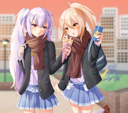 Ayanami (Azur Lane) Laffey (Azur Lane) Anime Azur Lane HD Desktop Wallpaper | Background Image