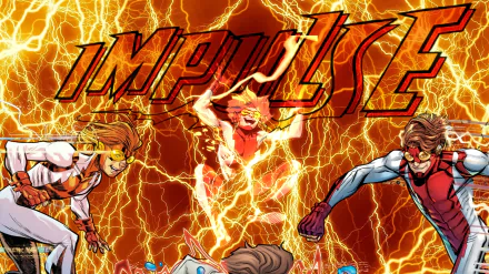 brown hair DC Comics Bart Allen Impulse (DC Comics) Comic impulse HD Desktop Wallpaper | Background Image