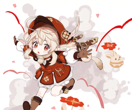 Klee (Genshin Impact) video game Genshin Impact HD Desktop Wallpaper | Background Image