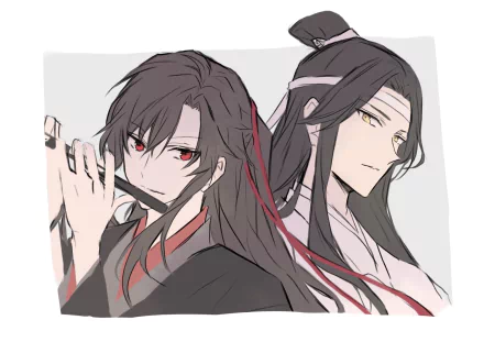 Lan Wangji Wei Wuxian Anime Mo Dao Zu Shi HD Desktop Wallpaper | Background Image