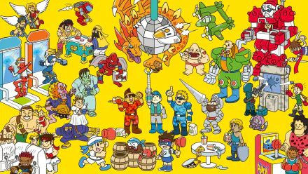 video game Capcom Arcade Stadium HD Desktop Wallpaper | Background Image