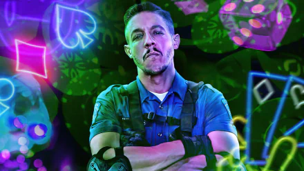  Theo Rossi as Burt Cummings in 2021 movie Army of the Dead