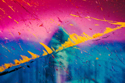 blue pink Abstract paint abstract blue HD Desktop Wallpaper | Background Image